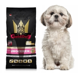 Karma dla Shih tzu GOLDDOG Snocerek 10kg HIT