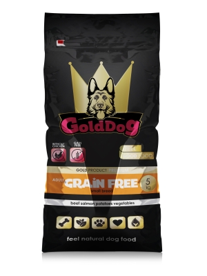 Karma bezbożowa dla Maltańczyka GOLDDOG 5kg small breed